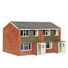 Peco Lineside Kits N 1960s house semi-detached, Laser Cut-kit