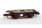 Peco N 10ft WB Wagon Chassis, Steel Type Sole Bars with Disc Wheels