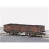 Peco N BR Ferry Tube Wagon, braun, gealtert