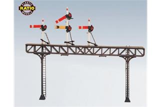 Peco/Ratio N Pratt Truss Signal Gantry