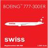 Phoenix 1:200 Swiss Boeing 777-300ER, HB-JNG, Ganzmetall *werkseitig ausverkauft*