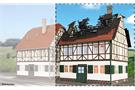 Piko G Abgebranntes Haus