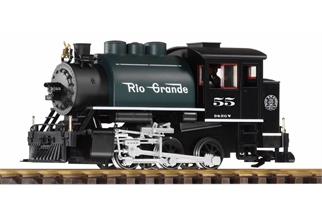 Piko G D&RGW Dampflok 0-6-0T Saddletank, mit Sound und Dampf