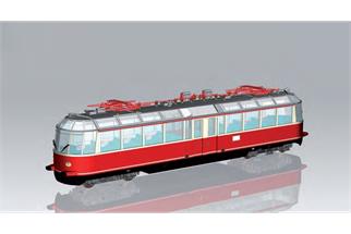 Piko G (Sound) DB Elektrotriebwagen ET 91, elfenbein/rot, Ep. III