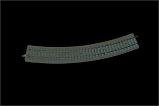 Piko H0 A-Gleis mit Bettung gebogen, R4 (546 mm) 30°