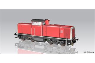 Piko H0 (AC Sound) DB AG Diesellok BR 213, orientrot, Ep. V