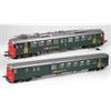 Piko H0 (AC Sound) SBB Triebwagen RBe 4/4 1447 + EW II BDt, 2-tlg. (Sonderserie CH)