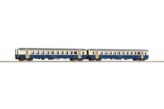 Piko H0 BLS Personenwagen-Set EW I B + B, alte Schrift, Ep. IV, 2-tlg. (Sonderserie Schweiz)
