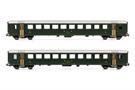 Piko H0 BLS Personenwagen-Set EW I B + B, grün, Ep. IV, 2-tlg. (Sonderserie CH)
