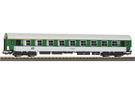 Piko H0 CD Personenwagen Typ Y, 1./2. Klasse, grün/grau, Ep. V