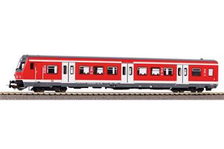 Piko H0 (DC) DB AG Nahverkehrssteuerwagen Bxf 796, 2. Klasse, verkehrsrot, Ep. V