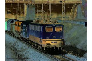 Piko H0 (DC) DB Elektrolok BR 150, ozeanblau/beige, Ep. IV