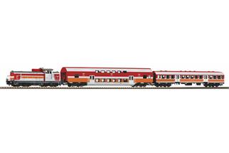 Piko H0 (DC) Polregio Startset Diesellok SM42 mit Personenzug, Ep. VI