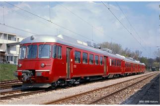 Piko H0 (DC) SBB Elektrotriebzug RABDe 12/12, Ursprungszustand, Ep. III, 3-tlg. *werkseitig ausverkauft*