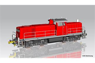 Piko H0 (DC Sound) DB AG Diesellok BR 296, Railion, Ep. VI