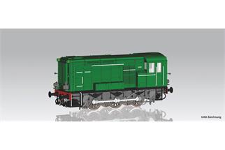 Piko H0 (DC Sound) DSB Diesellok Rh 600, Ep. III