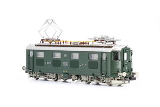 Piko H0 (DC Sound) SBB Elektrolok Re 4/4 I 401, tannengrün, Ep. III (Sonderserie CH) *werkseitig ausverkauft*