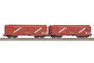 Piko H0 PKP gedecktes Güterwagen-Set 401Ka Gags-tx, Ep. IV, 2-tlg. *werkseitig ausverkauft*