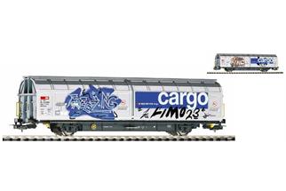 Piko H0 SBB Schiebewandwagen Habillns, mit Graffiti, Ep. V (Sonderserie Schweiz)