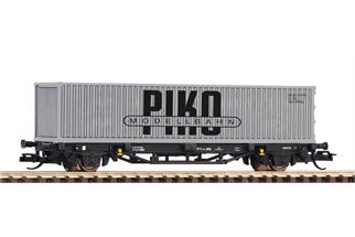 Piko TT DR Containertragwagen, 40'-Container VEB PIKO, Ep. IV