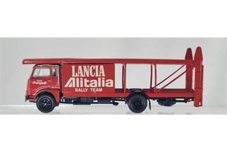 Pirata/Brekina H0 Fiat 642N2 Bisarca Lancia Alitala, rot/weiss