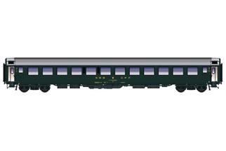 Pirata/LS Models H0 SBB Reisezugwagen UIC-X Bm 51, 2. Klasse, Ep. IVa