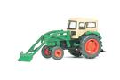 Preiser H0 Ackerschlepper DEUTZ D 6206 mit Zubehör