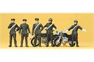 Preiser H0 Carabinieri mit Motorräder