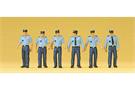 Preiser H0 Französische gehende Polizisten in Sommeruniform