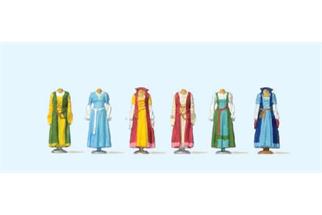Preiser H0 Mittelalterliche Kleidung auf Ständer