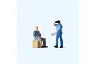 Preiser H0 Trucker und Lagerist