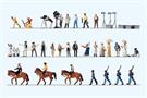 Preiser H0 Wild-West Filmset. 35 Figuren, Zubehör
