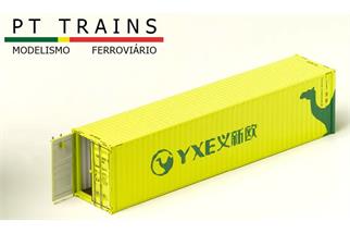 PT Trains H0 40'-HC-Container YIXINOU, New Silk Road
