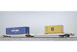 Pullman H0 AAE Doppel-Taschenwagen Sdggmrs, CMA CGM/msc, Ep. VI *werkseitig ausverkauft*