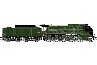 R37 H0 (DC Sound) SNCF Dampflok 150.P.13, Museumslok Cité du Train *werkseitig ausverkauft*