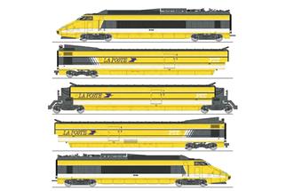 REE H0 (DC) SNCF Grundset TGV La Poste, Ep. IV-V, 5-tlg.