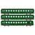 REE H0 (DC) SNCF Personenwagen-Set Saucisson B10/B10/B5d, Ep. IV, 3-tlg.