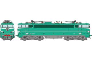 REE H0 (DC Sound) SNCF Zweisystem-Elektrolok BB 20005, grün, Ep. III-IV