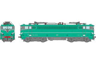 REE H0 (DC Sound) SNCF Zweisystem-Elektrolok BB 25236, grün, Ep. IV-V