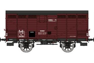 REE H0 PLM gedeckter Güterwagen Typ 2 ex-10T Nr. Fa 34301, Ep. II