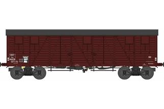 REE H0 SNCF gedeckter Güterwagen TP, Ep. IIIb