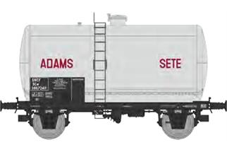 REE H0 SNCF Kesselwagen Fauvet-Girel, ADAMS-SETE, Ep. III