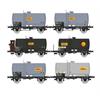 REE H0 SNCF Kesselwagen-Set OCEM29, Shell, Ep. IV, 6-tlg.