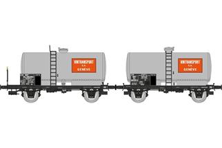 REE H0 SNCF Kesselwagen-Set, Vintransport SA Genève, Ep. III, 2-tlg.