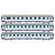 REE H0 SNCF Liegewagen-Set Corail VU A9c9x/B10c10x/B10c10x, Ep. IV-V, 3-tlg.