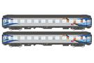 REE H0 SNCF Liegewagen-Set UIC-Y B9c9x/B9c9x, Croisiere, Ep. V, 2-tlg.