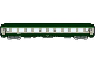 REE H0 SNCF Reisezugwagen UIC-Y B10 ex B9c9x, grün/grau, Ep. V