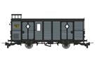 REE H0m CFD Nostalgie-Güterzuggepäckwagen, grau, Velay Express