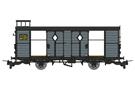 REE H0m CFV Nostalgie-Güterzuggepäckwagen, grau, Ep. III-IV