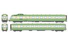 REE Modèles H0 (AC Sound) SNCF Dieseltriebzug RGP 1 X 2737, grün/beige, Ep. III-IV, 2-tlg.
